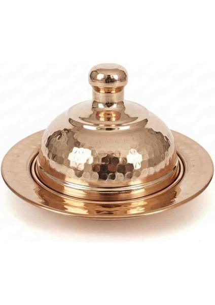 Bakır Kapaklı Paşa Sahanı Sunumluk