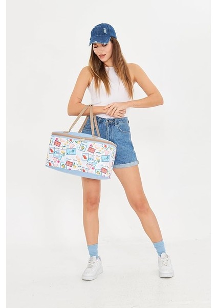 22 Litre Piknik/kamp Çantası Sepeti. Termal Termos Çanta (Sıcak-Soğuk Koruma Sağlar) Celine