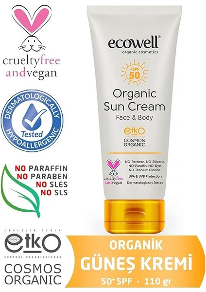Organik Güneş Kremi 50 Spf fiyatları