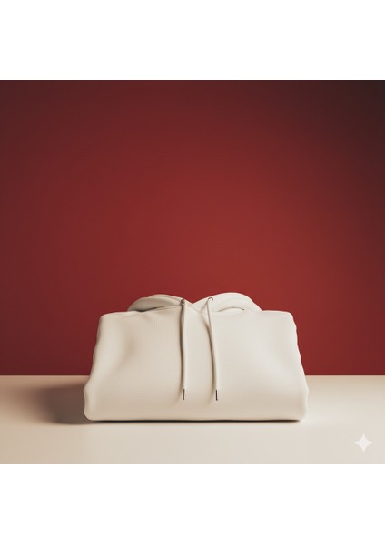 Kadın Oversıze Şardonlu Kapüşonlu Beyaz Sweatshirt modelleri