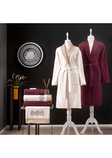 Pamuk Aile Seti Bej 6'lı Set