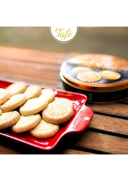 Tafe Tereyağlı Kurabiye Teneke Kutu 320 gr fiyatları