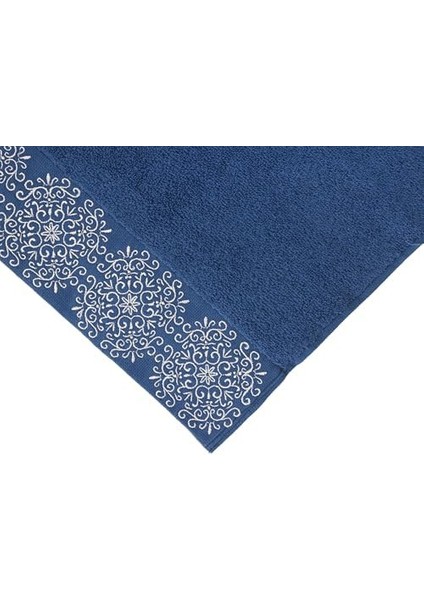 Sty Nakışlı Lacivert Havlu 50X90 fiyatları