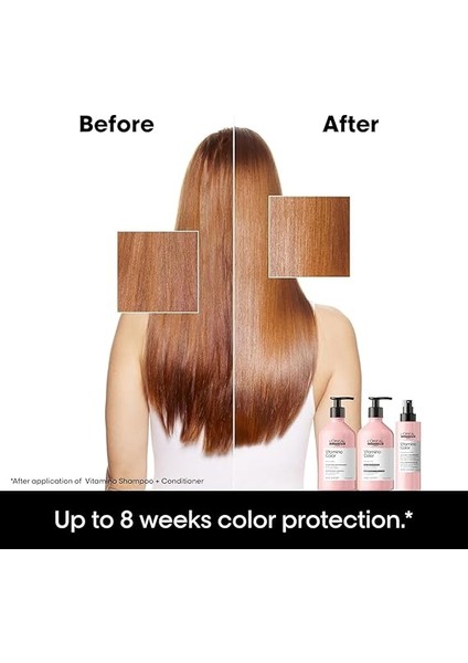 Professionnel Paris Serie Expert Vitamino Color Boyalı Saçlar Için Renk Koruyucu Refill Şampuan 500ML fiyatları