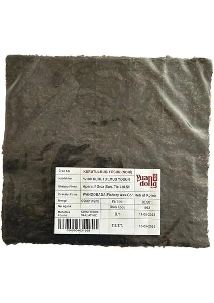 Sushi Seti 1, 5 Yaprak Yosun, Sushi Matı, Chopstick, Soya Sosu, Evde Sushi Yap fiyatları