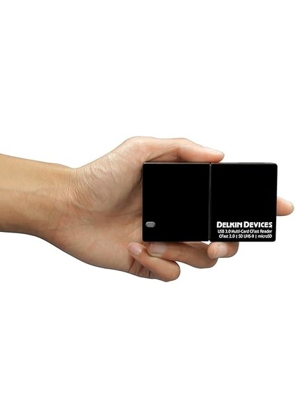 Devices Ddreader-48 USB 3.0 Multi-Slot Cfast 2.0/sd Uhs-Iı/microsd Uhs-I Memory Card Reader – Siyah fırsatları
