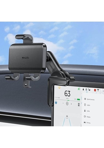 Içi Telefon Tutucu Carplay Destekli 360 Derece Ayarlanabilir Tesla Araç Içi Ekran Köşe Tutucu modelleri