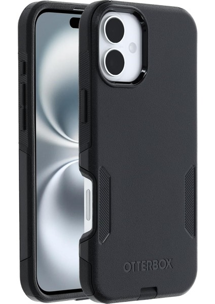 16 Plus Uyumlu Commuter Serisi Magsafe Kılıf, Düşmeye Karşı Koruyucu Koruyucu Kılıf, Siyah