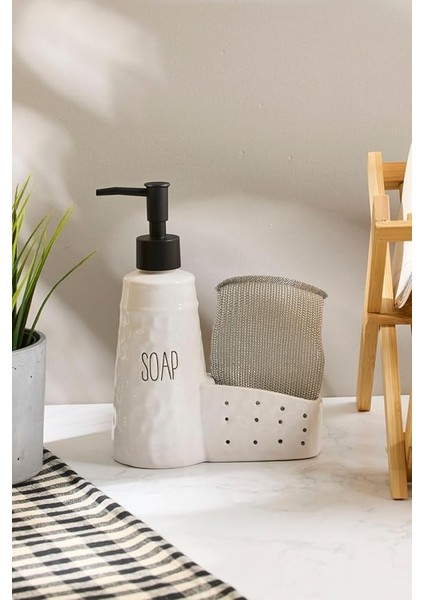 Sapone White Süngerlikli Sabunluk