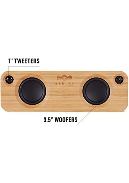 Of Get Together, Taşınabilir Bluetooth Hoparlör Kutusu, Kablosuz Bağlantı, Mikrofon, Oda Doldurucu Ses, 3,5 mm Aux Girişi, USB Bağlantı Noktası, 10 Saat Pil Ömrü, Siyah modelleri