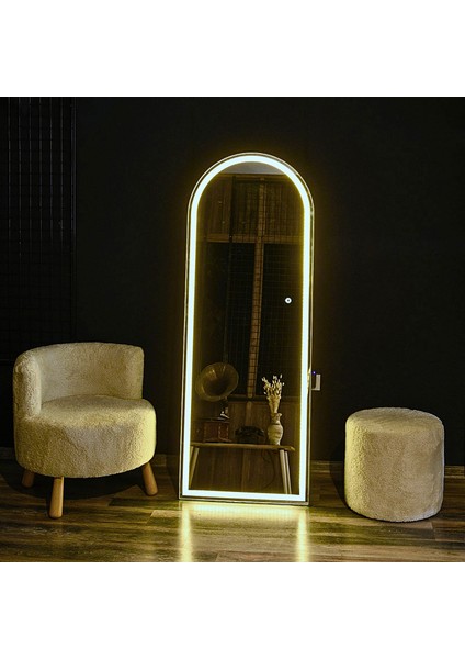LED Işıklı Ayaklı Boy Aynası 60X160 modelleri