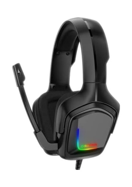 Profesyonel Oyuncu Kulaklığı Rgb Gaming 3.5mm, Gamer Işıklı Kulaklık, Onikuma K20 modelleri
