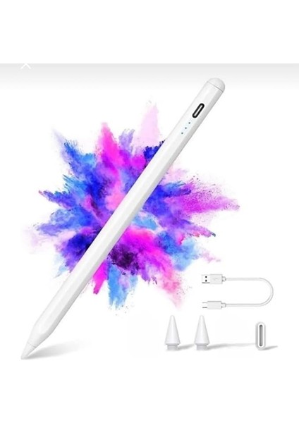 Tablet Kalemi, Ios/android/windows Uyumlu, Çizim ve Yazı Için, 2 Hediyeli