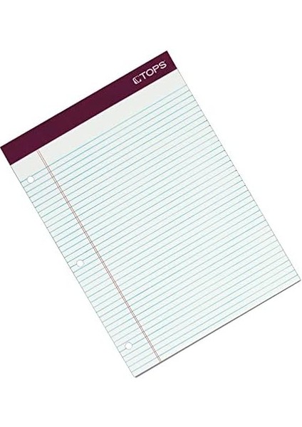 Disket "tablet, 8 – 1/2 x 11 – 3/10,2 Cm, Delikli, 3-Delik Delikli, Beyaz, Dar, Rule, 100 Yaprak Pro Blok, 2 Pads Pro Pack (99706) fiyatları