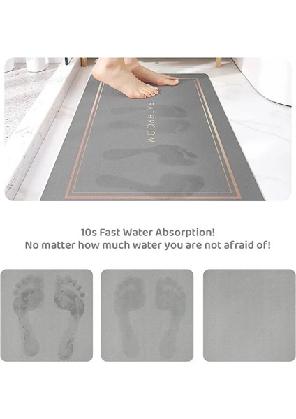 Barotti 40X60 cm Dikdörtgen Sihirli Banyo Paspası – Su Emici ve Hızlı Kuruyan Paspas 4531 fırsatları