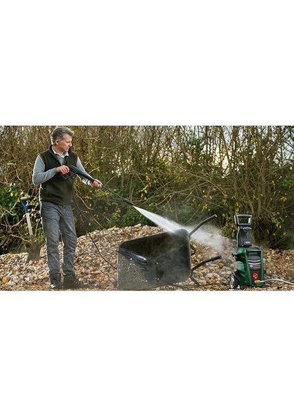 Yüksek Basınçlı Yıkama Universalaquatak 130, Yeşil (Nozül, Köpük Nozülü, Şeffaf Su Filtresi, Yüksek Basınç Yıkama Tabancası, 6 M Hortum, 5 M Kablo, 1700 Watt, Basınç: 130 Bar, Maks. Debi: 380 L / Saat) indirimleri