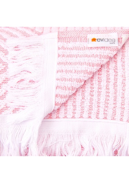 Soft Leaves El Havlusu - Pembe - 30X50 cm modelleri