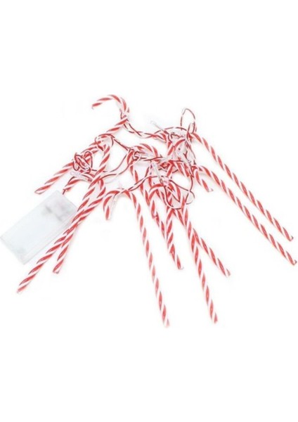 Yılbaşı LED Zincir Işık Baston Şeker 170CM 10 LED AST6008 modelleri