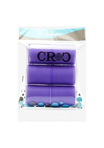 1203 Mor Cırtlı Sünger Bigudi 6lı Çap 5cm +10LU Plastik Saç Pensi fiyatları