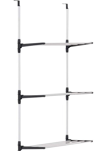 3 Katlı Çok Amaçlı Çamaşır Askılığı