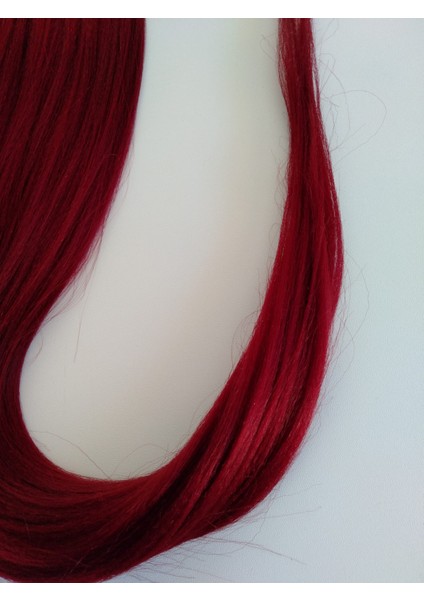 Kızıl Renkli At Kuyruğu Saç Tokası fırsatları