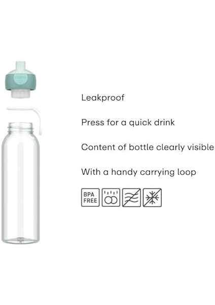 Water Bottle Pop-Up Campus Su Şişesi Su Şişesi 500 ml fiyatları
