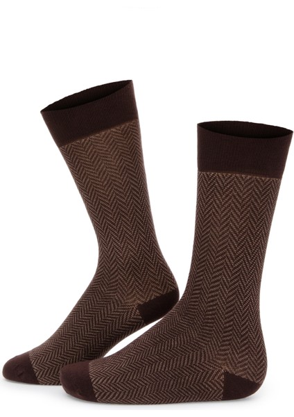 Erkek Kahverengi Çorap 50318215-400