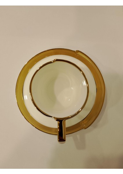 Luxury Gold Bone Porselen Kahve Fincan Takımı 405GLD01 fiyatları