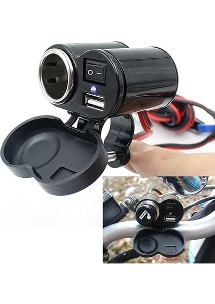 Çakmaklık/usb Şarj Soketi 12V Su Geçirmez fiyatları