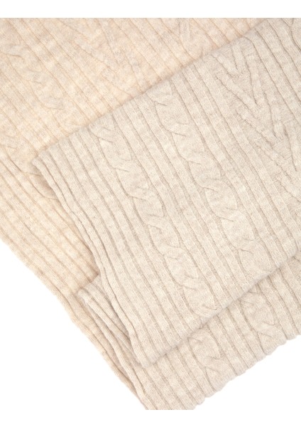 Kadın Ekru Kaşkol 50317758-VR019 fiyatları