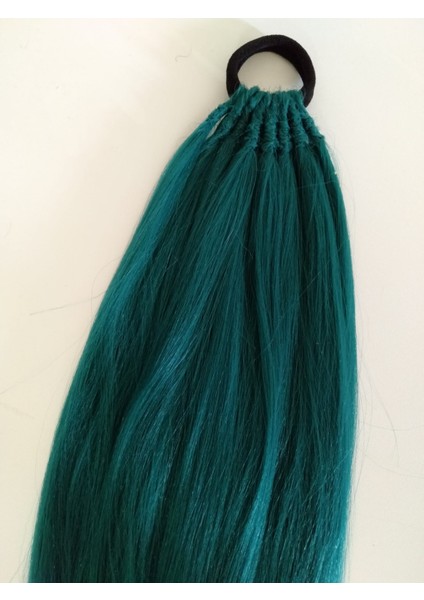 Yeşil Renkli At Kuyruğu Saç Tokası fırsatları