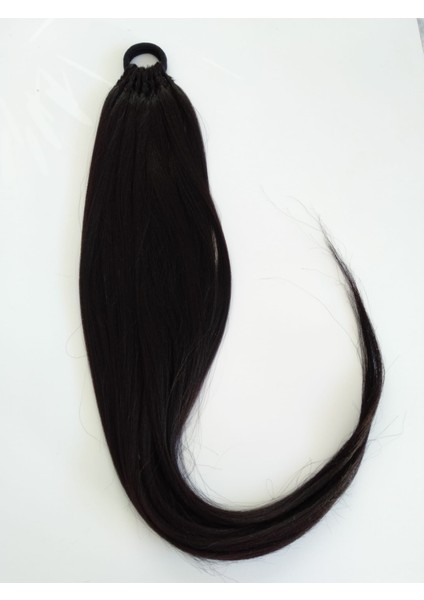 Siyah Renkli At Kuyruğu Saç Tokası