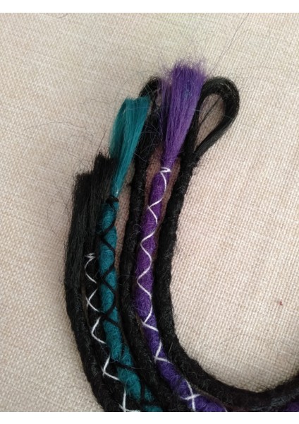 Siyah Renkli Ek Rasta modelleri