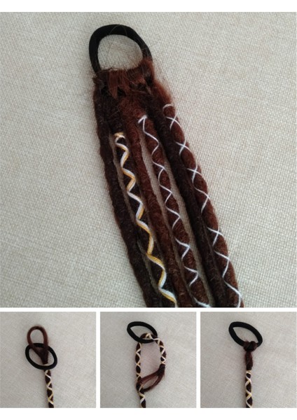 Kumral Renkli Ek Rasta indirimleri