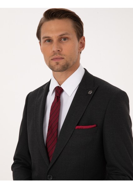 Erkek Antrasit Ex. Slim Fit Takım Elbise 50313111-VR006 fiyatları