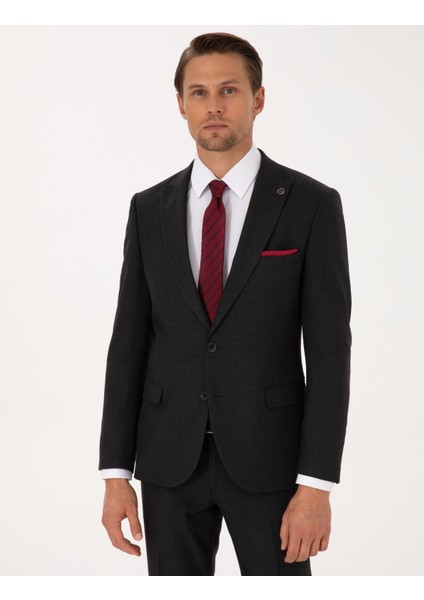 Erkek Antrasit Ex. Slim Fit Takım Elbise 50313111-VR006 modelleri