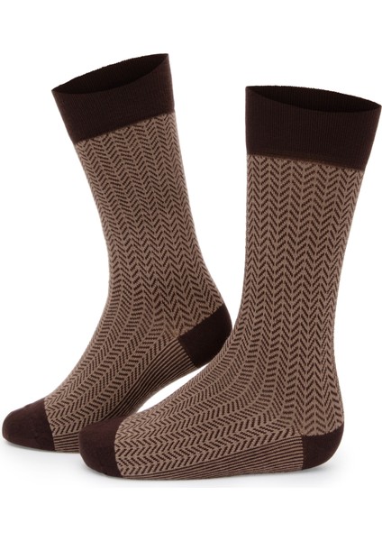 Erkek Kahverengi Çorap 50318202-400