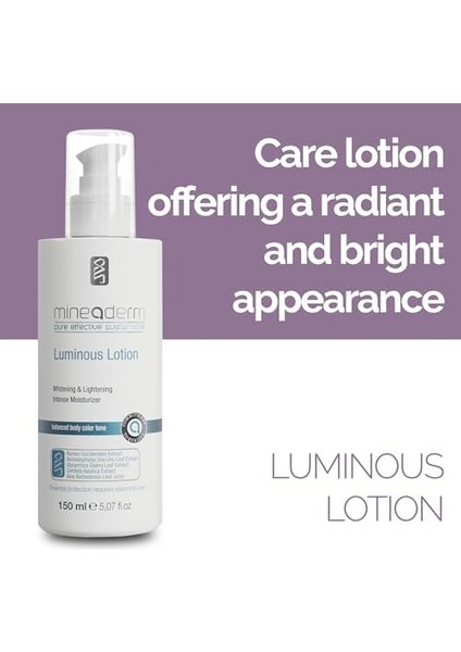 Mineaderm Luminous Losyon 150 ml fiyatları