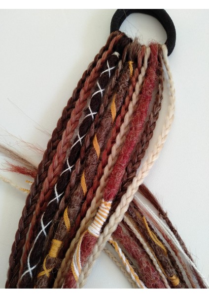 Sonbahar Tasarım Rasta Örgü Saç Tokası fırsatları