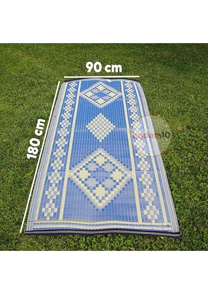 Plastik Hasır Halı Kilim Piknik Cami Park Plaj Bahçe Balkon Teras Kamp Outdoor Karavan Mat 90X180 cm fiyatları