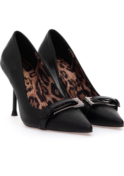 Kadın Siyah Topuklu Ayakkabı 50315603-VR046