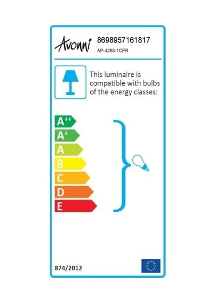 AP-60193-1CPR Bakır Patina E27 Metal Cam 14X19CM modelleri