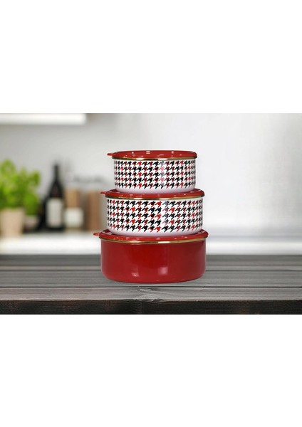 Red Üçlü Saklama Seti