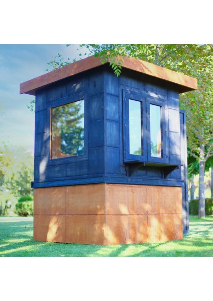 Ahşap Güvenlik Kulübesi (Güvenlik Kabini) modelleri