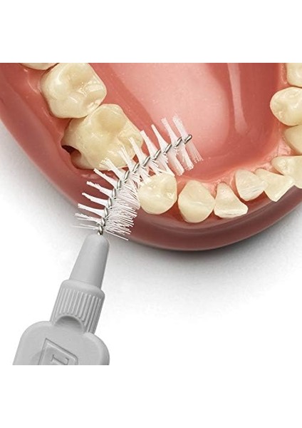 Tepe Blister 1.3 mm - Gri Diş Arayüz Fırçası (1 x 6 Adet)