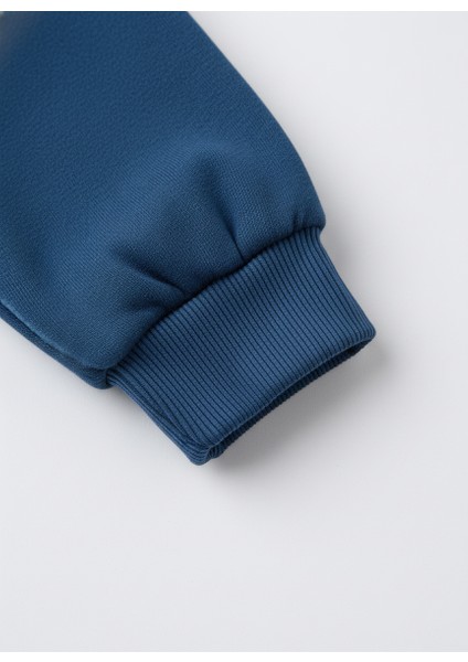 Erkek Çocuk Pamuklu Lacivert Magu And Friends Baskılı Sweatshirt Eşofman Takımı