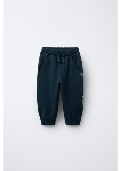 Erkek Çocuk Pamuklu Siyah Shibuya Tokyo Eşofman Takımı - Nakışlı Sweat ve Rahat Kesim Alt fiyatları