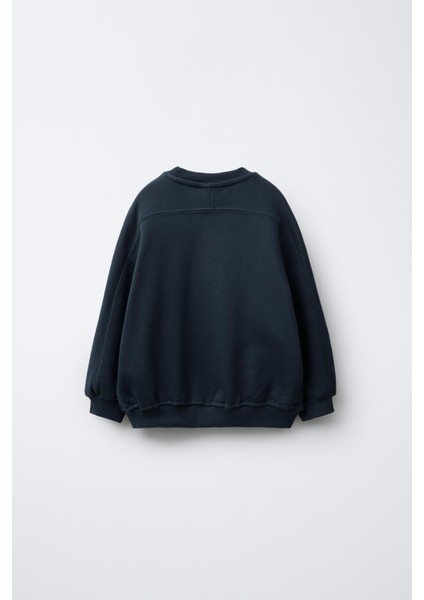 Erkek Çocuk Pamuklu Siyah Shibuya Tokyo Eşofman Takımı - Nakışlı Sweat ve Rahat Kesim Alt indirimleri