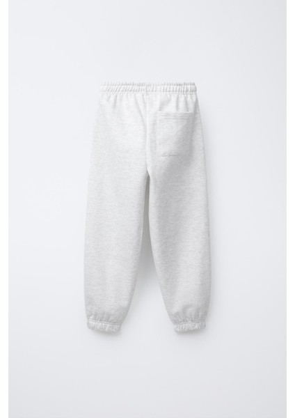 Erkek Çocuk Pamuklu Gri Yarım Fermuarlı Future Goals Eşofman Takımı