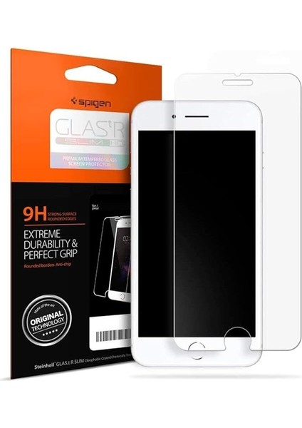 iPhone Se (2022 / 2020) / 8 / 7 ile Uyumlu Cam Ekran Koruyucu Glas.tr Slim Hd - AGL01374